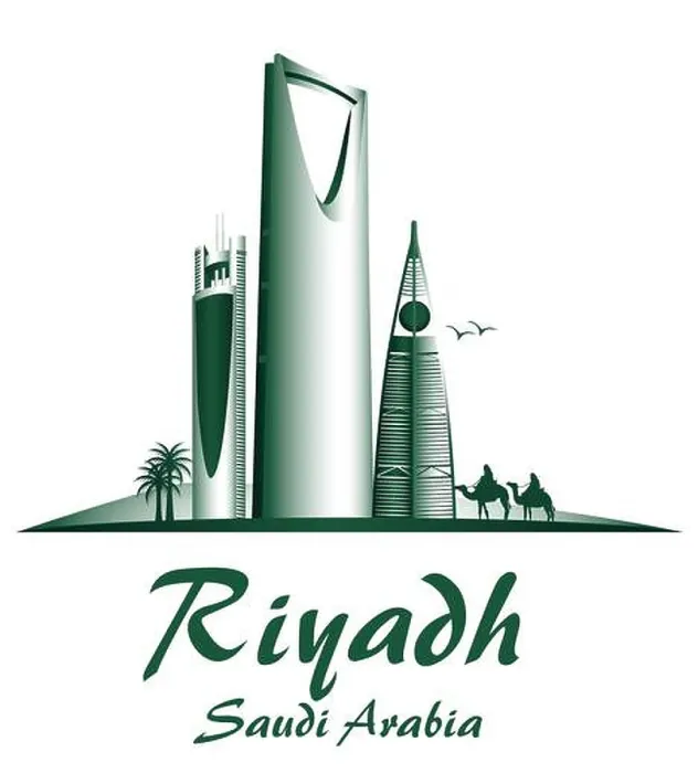 Framed Print : City of Riyadh Saudi Arabia Famous Buildings Vector Design. Editable Vector Illustration Framed Print : City of Riyadh Saudi Arabia Famous Buildings Vector Design. Editable Vector Illustration