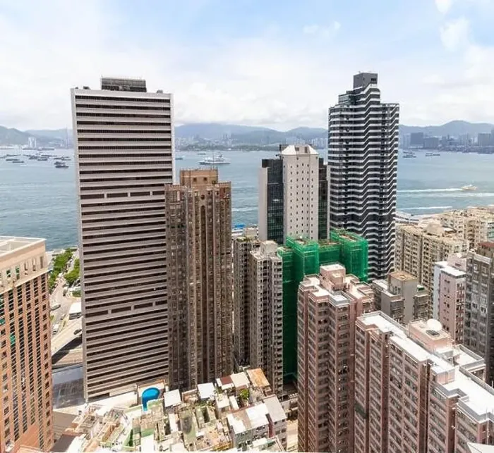 Framed Print : city scape of buildings around Sai Ying Pun, Hong Kong Island Framed Print : city scape of buildings around Sai Ying Pun, Hong Kong Island