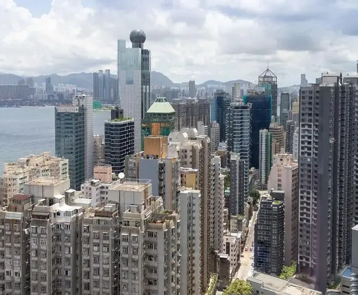 Framed Print : city scape of buildings around Sai Ying Pun, Hong Kong Island Framed Print : city scape of buildings around Sai Ying Pun, Hong Kong Island