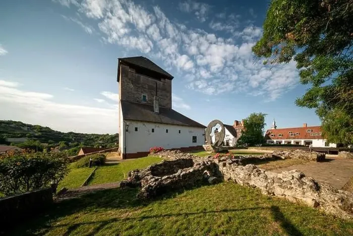 Framed Print : Cityscape about Dunafoldvar city in Hungary. Included the fort of Dunafoldvar Framed Print : Cityscape about Dunafoldvar city in Hungary. Included the fort of Dunafoldvar