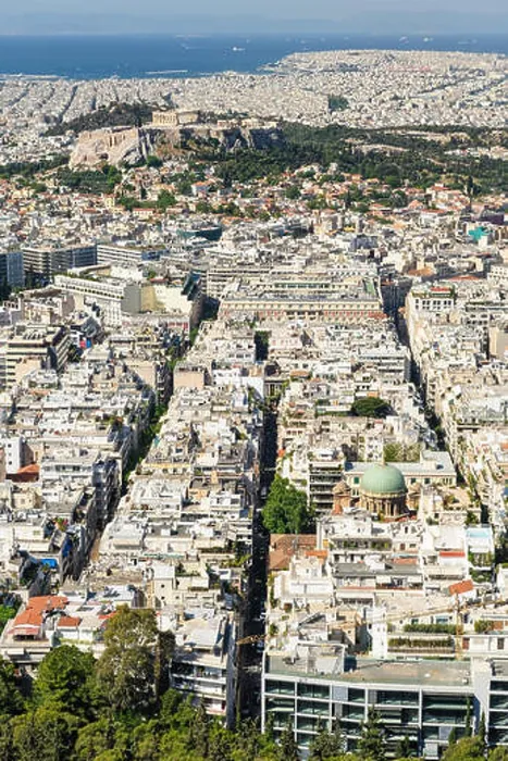 Framed Print : Cityscape of modern Athens, Greece Framed Print : Cityscape of modern Athens, Greece
