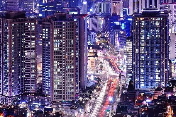 Cityscape of Seoul, South Korea