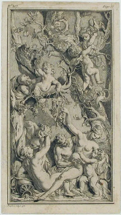 Framed Print : A classical sculpture titled Bacchanale Framed Print : A classical sculpture titled Bacchanale