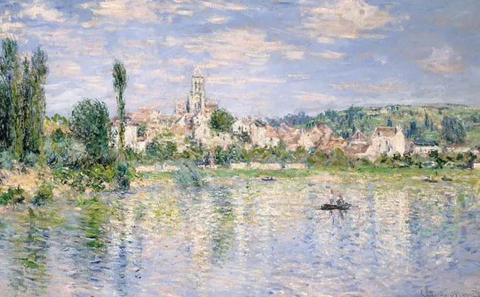 Framed Print : Claude Monet Vétheuil in Summer