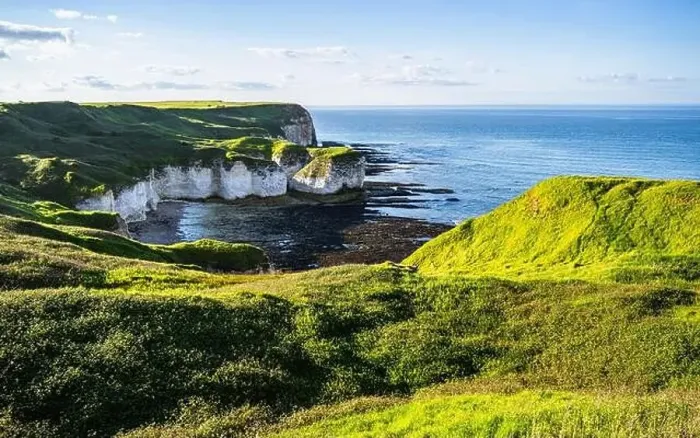 Framed Print : Cliffs over Flamborough Seawatch Observatory, Flamborough, Yorkshire, England Framed Print : Cliffs over Flamborough Seawatch Observatory, Flamborough, Yorkshire, England