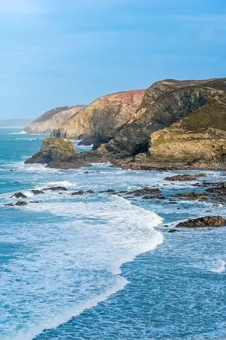 Framed Print : Cliffs and Waves, St. Agnes Heritage Coast, Saint Agnes, Cornwall, England, Europe Framed Print : Cliffs and Waves, St. Agnes Heritage Coast, Saint Agnes, Cornwall, England, Europe