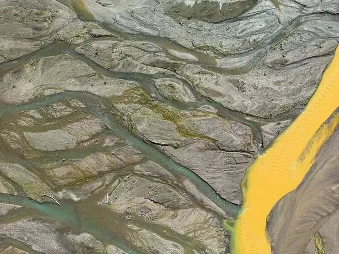 Framed Print : Close up aerial view of the Rio Sacambaya landscape with a huge riverbed Framed Print : Close up aerial view of the Rio Sacambaya landscape with a huge riverbed