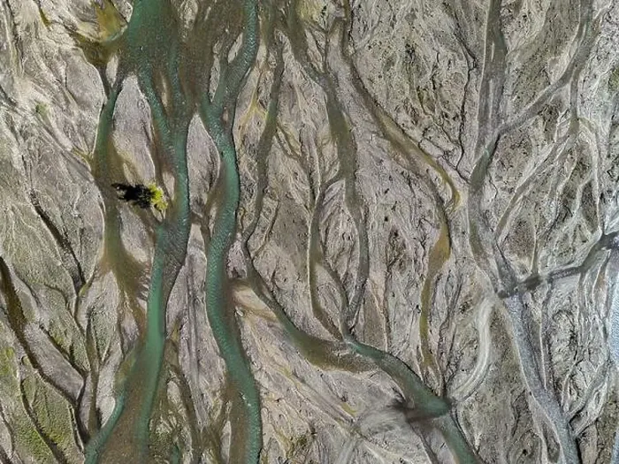 Framed Print : Close up aerial view of the Rio Sacambaya landscape with a huge riverbed Framed Print : Close up aerial view of the Rio Sacambaya landscape with a huge riverbed