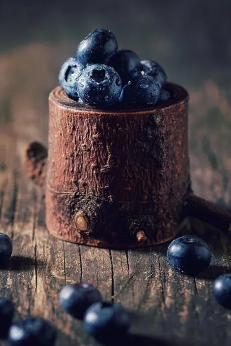 Framed Print : Close up of blueberries Framed Print : Close up of blueberries