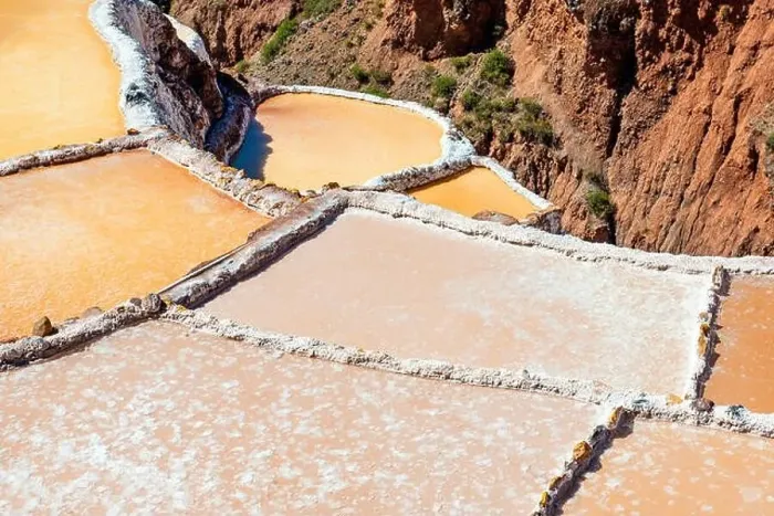 Framed Print : Close up of the Maras salt terraces with the best salt quality in the country, Cusco Province, Peru Framed Print : Close up of the Maras salt terraces with the best salt quality in the country, Cusco Province, Peru