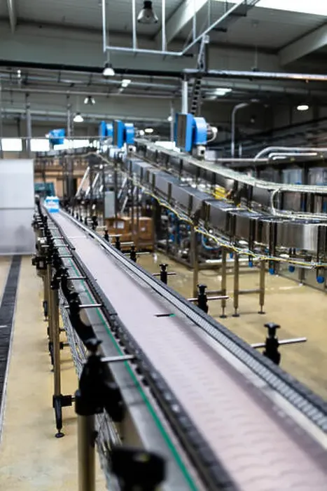 Framed Print : Close-up of conveyor belt in factory Framed Print : Close-up of conveyor belt in factory