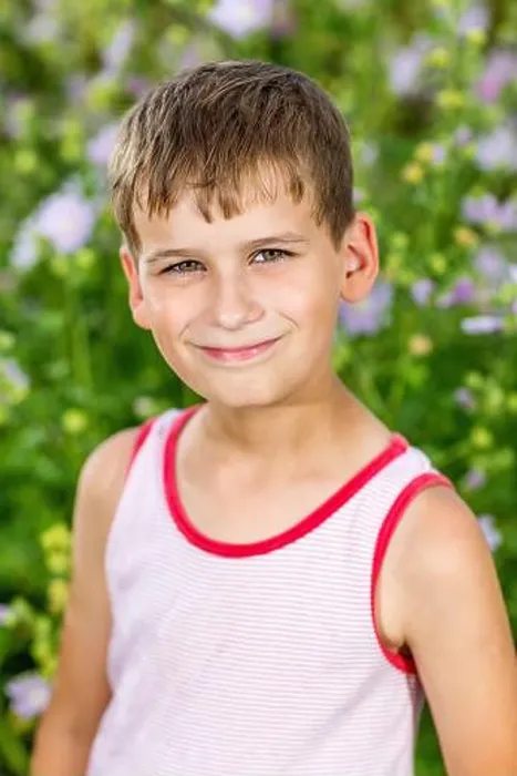 Framed Print : closeup of cute young teen boy smiling Framed Print : closeup of cute young teen boy smiling