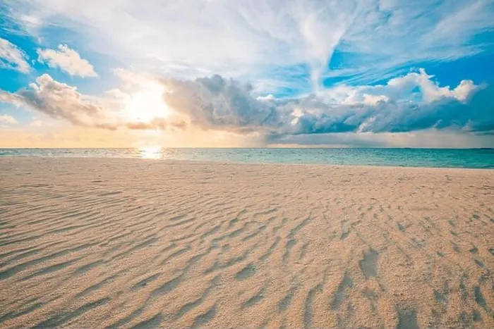 Framed Print : Closeup sea sand beach. Panoramic beach landscape. Inspire tropical beach seascape horizon. Orange and golden sunset sky calmness tranquil relaxing Framed Print : Closeup sea sand beach. Panoramic beach landscape. Inspire tropical beach seascape horizon. Orange and golden sunset sky calmness tranquil relaxing
