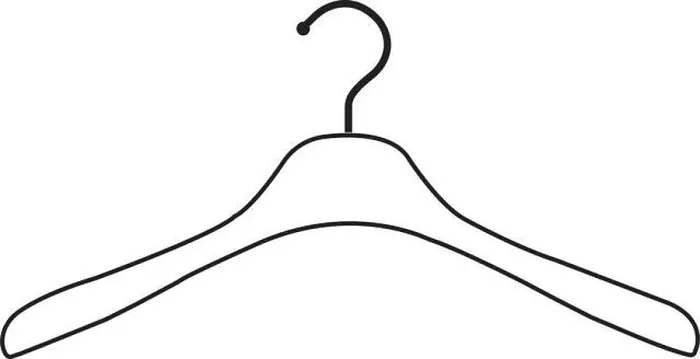 Framed Print : clothes hanger icon vector illustration symbol design