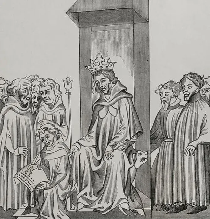 Framed Print : Clovis I (ca. 466-511). King of the Franks (481-511) Framed Print : Clovis I (ca. 466-511). King of the Franks (481-511)
