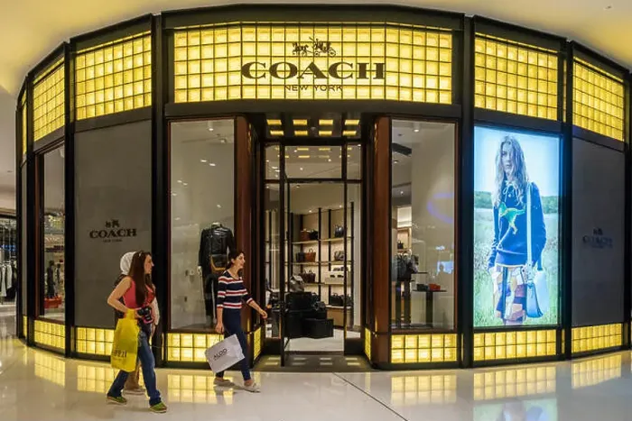 Framed Print : Coach fashion shop in Dubai Mall Dubai United Arab Emirates Framed Print : Coach fashion shop in Dubai Mall Dubai United Arab Emirates