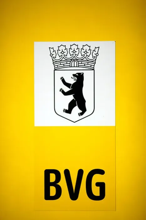Framed Print : Coat of arms of the city and the acronym BVG (Berliner Verkehrsbetriebe) Framed Print : Coat of arms of the city and the acronym BVG (Berliner Verkehrsbetriebe)