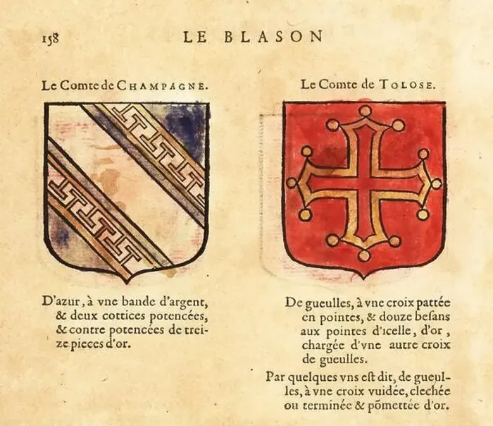 Framed Print : Coats of arms of the Count of Champagne Framed Print : Coats of arms of the Count of Champagne