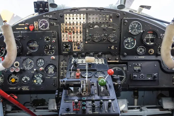 Framed Print : Cockpit of russian training biplane Antonov AN2 Framed Print : Cockpit of russian training biplane Antonov AN2