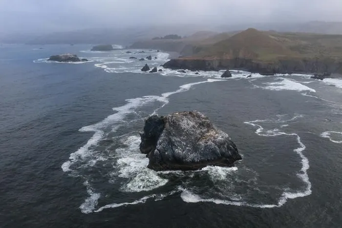 Framed Print : The cold, nutrient-rich waters of the Pacific Ocean wash against the rugged yet scenic coastline of Northern California Framed Print : The cold, nutrient-rich waters of the Pacific Ocean wash against the rugged yet scenic coastline of Northern California