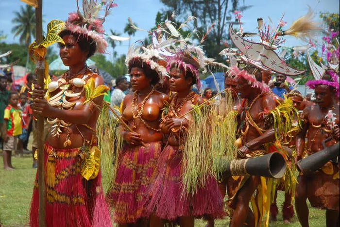 Framed Print : Colourfully dressed and face painted women dancing as part of a Sing Sing in Madang, Papua New Guinea Framed Print : Colourfully dressed and face painted women dancing as part of a Sing Sing in Madang, Papua New Guinea