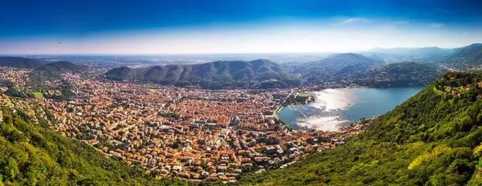 Framed Print : Como town on the Lake Como surrounded by mountains in the Italian region Lombardy, Italy, Europe Framed Print : Como town on the Lake Como surrounded by mountains in the Italian region Lombardy, Italy, Europe