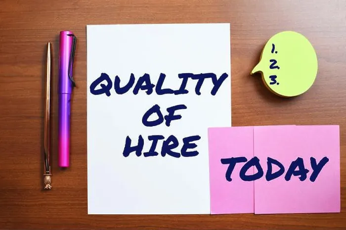Framed Print : Conceptual caption Quality Of Hire Framed Print : Conceptual caption Quality Of Hire