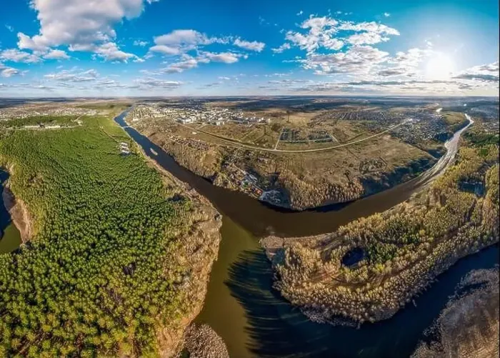 Framed Print : Confluence of the Iset and Kamenka rivers in the city Kamensk-Uralskiy Framed Print : Confluence of the Iset and Kamenka rivers in the city Kamensk-Uralskiy