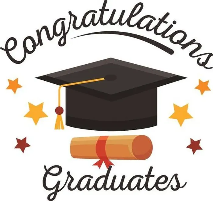 Framed Print : congratulations graduates poster with hat Framed Print : congratulations graduates poster with hat