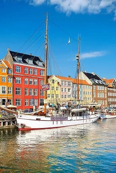 Copenhagen, Denmark - Nyhavn Canal