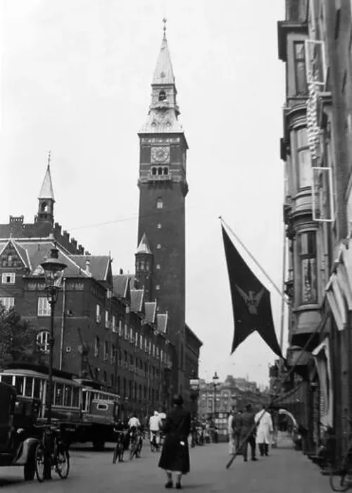 Framed Print : Copenhagen Denmark probably 1930s Framed Print : Copenhagen Denmark probably 1930s