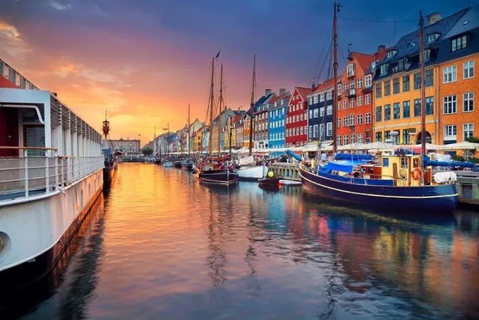 Framed Print : Copenhagen, Nyhavn Canal. Image of Nyhavn Canal in Copenhagen, Denmark during beautiful sunset Framed Print : Copenhagen, Nyhavn Canal. Image of Nyhavn Canal in Copenhagen, Denmark during beautiful sunset