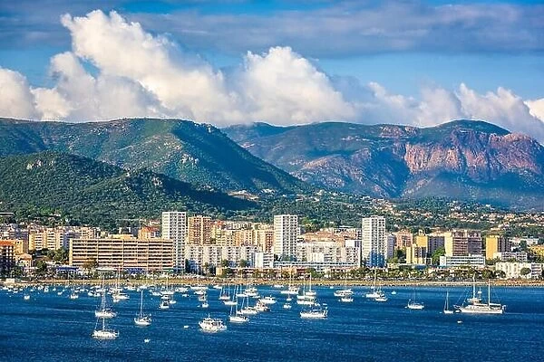 Corsica, France coastal resorts on the Mediterranean