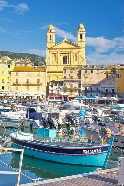 Corsica Island, Bastia Port, France