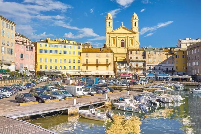 Framed Print : Corsica Island, Bastia Port, France Framed Print : Corsica Island, Bastia Port, France