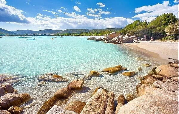Corsica Island - Santa Giulia Beach, Porto-Vecchio, East Coast, France
