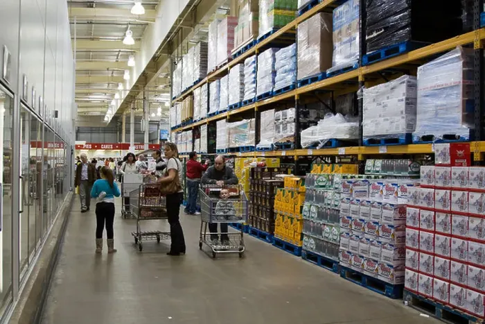 Framed Print : Costco Warehouse - Watford - Hertfordshire