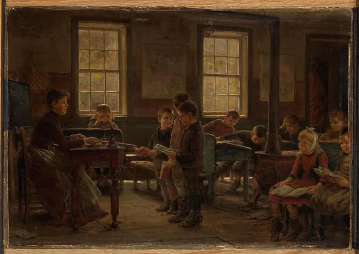 Framed Print : A Country School 1890 18 Edward Lamson Henry - A Country School - 1948.98 - Yale University Art Gallery Framed Print : A Country School 1890 18 Edward Lamson Henry - A Country School - 1948.98 - Yale University Art Gallery