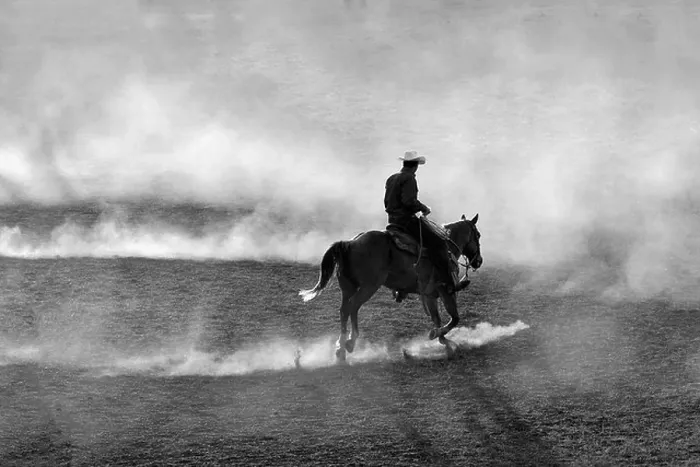 Framed Print : Cowboy practicing before the Chief Joseph Days Rodeo in Joseph, Oregon Framed Print : Cowboy practicing before the Chief Joseph Days Rodeo in Joseph, Oregon