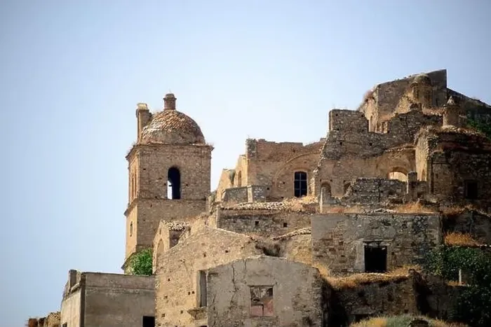Framed Print : Craco, from a ghost town to a film set in the Basilicata region Framed Print : Craco, from a ghost town to a film set in the Basilicata region