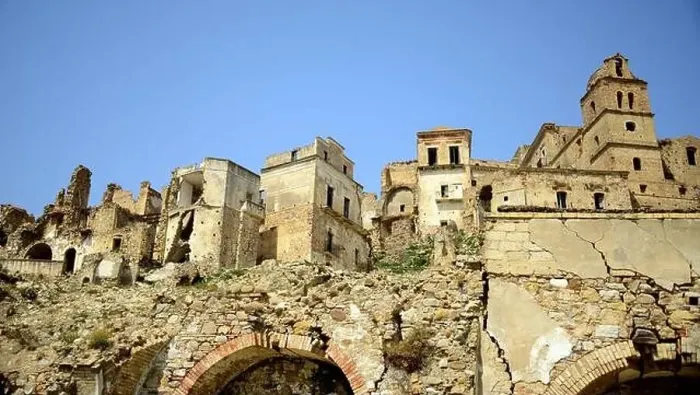 Framed Print : Craco, from a ghost town to a film set in the Basilicata region Framed Print : Craco, from a ghost town to a film set in the Basilicata region