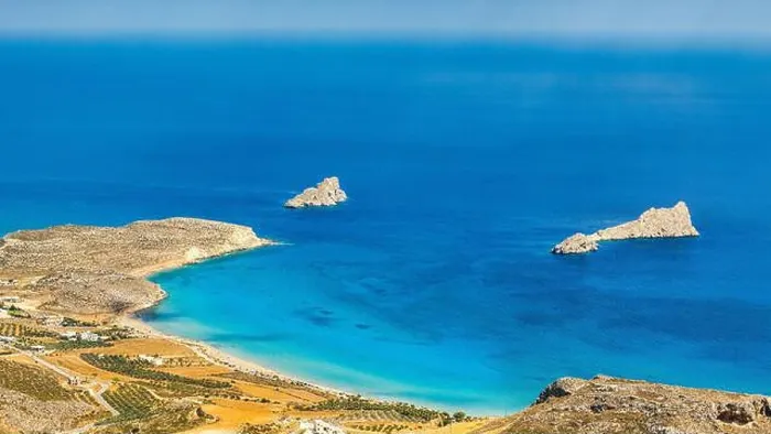Framed Print : CRETE ISLAND, GREECE. Xerokambos beach Framed Print : CRETE ISLAND, GREECE. Xerokambos beach