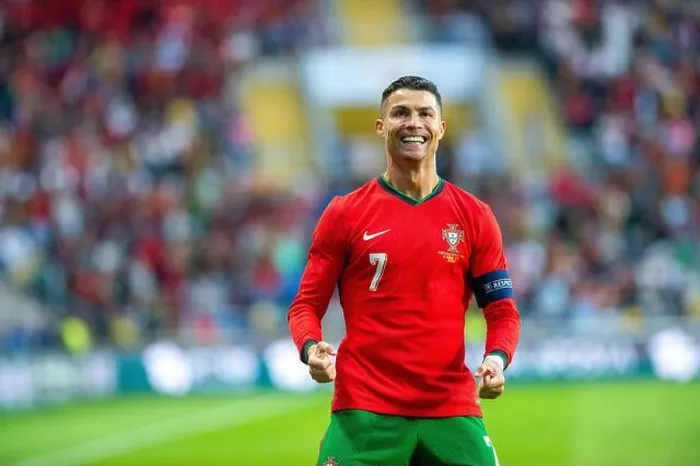 Framed Print : Cristiano Ronaldo celebration the goal Framed Print : Cristiano Ronaldo celebration the goal
