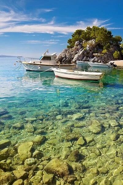 Croatia, coast in the Makarska Riviera