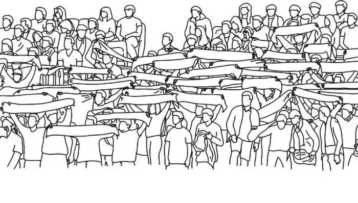 Framed Print : crowd of sport fan on stadium holding scalf vector illustration sketch doodle hand drawn with black lines isolated Framed Print : crowd of sport fan on stadium holding scalf vector illustration sketch doodle hand drawn with black lines isolated
