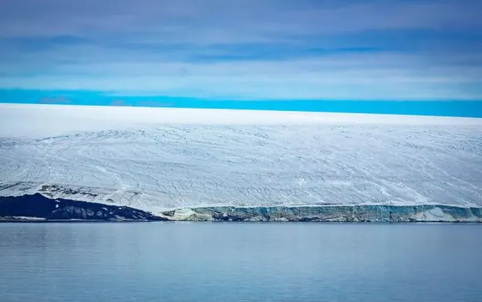 Framed Print : cruising through the wonderful Arctic along glacier between Nordaustlandet and Spitsbergen
