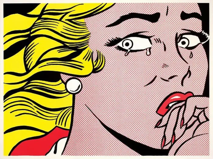 Framed Print : Crying Girl. Museum: Courtesy Sonnabend Gallery, New York. Author: ROY LICHTENSTEIN Framed Print : Crying Girl. Museum: Courtesy Sonnabend Gallery, New York. Author: ROY LICHTENSTEIN