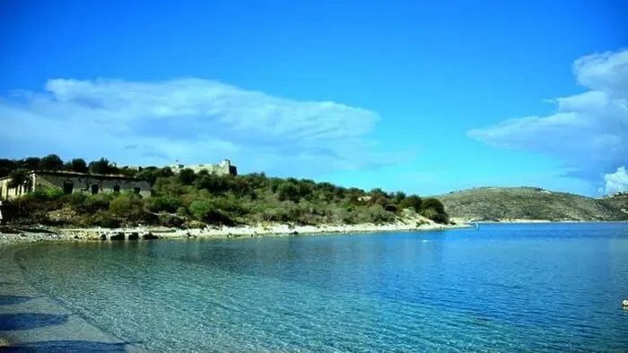 Framed Print : Crystal clear waters with sandy beaches and secluded bays Framed Print : Crystal clear waters with sandy beaches and secluded bays