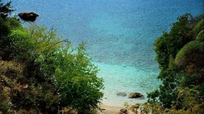 Framed Print : Crystal clear waters with sandy beaches and secluded bays Framed Print : Crystal clear waters with sandy beaches and secluded bays