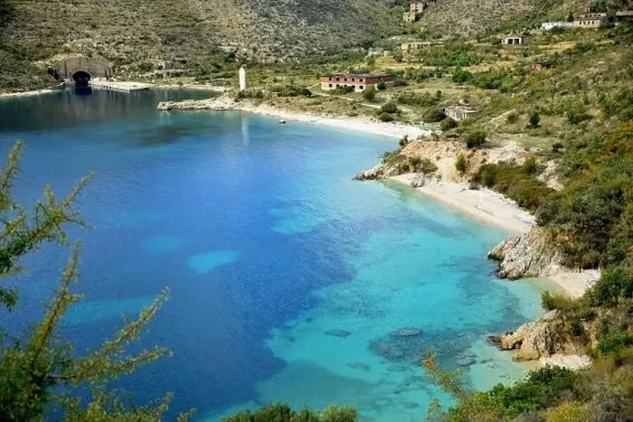 Framed Print : Crystal clear waters with sandy beaches and secluded bays Framed Print : Crystal clear waters with sandy beaches and secluded bays
